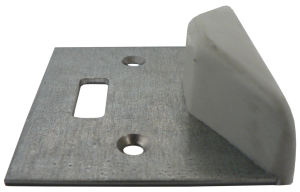 Demi-sabot à visser H.25mm pour porte de garage